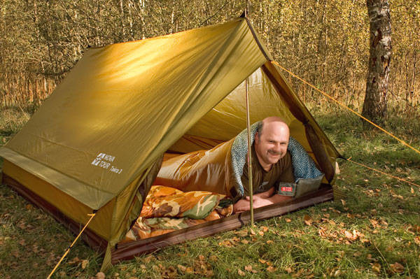 My home - a tent