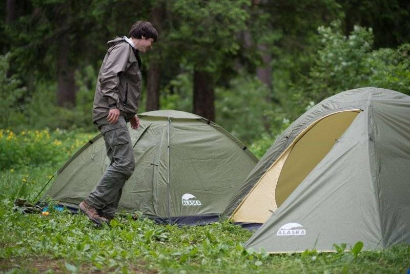 Two tents