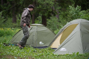 Two tents